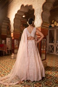 Blush Pink Lehenga Set - Image 2
